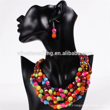 Dernier ensemble de bijoux africains